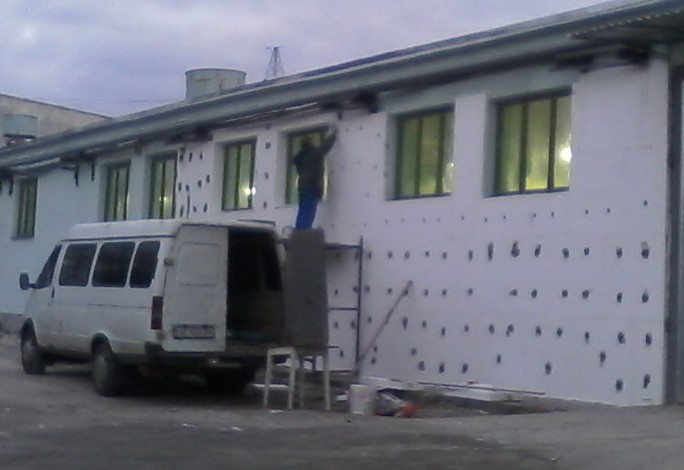 Утепление фасада